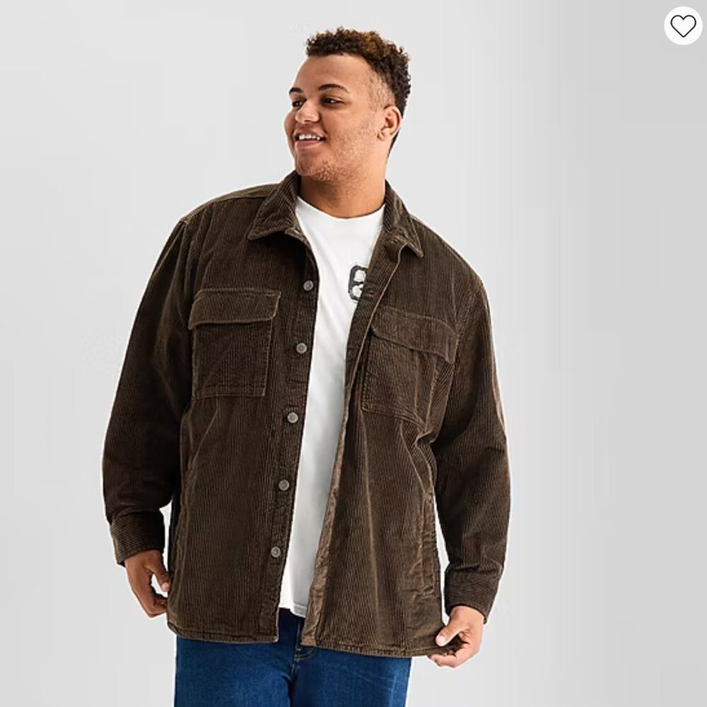 Men's Shirt Jacket 2XLT Big & Tall NWT - Picture 6 of 12